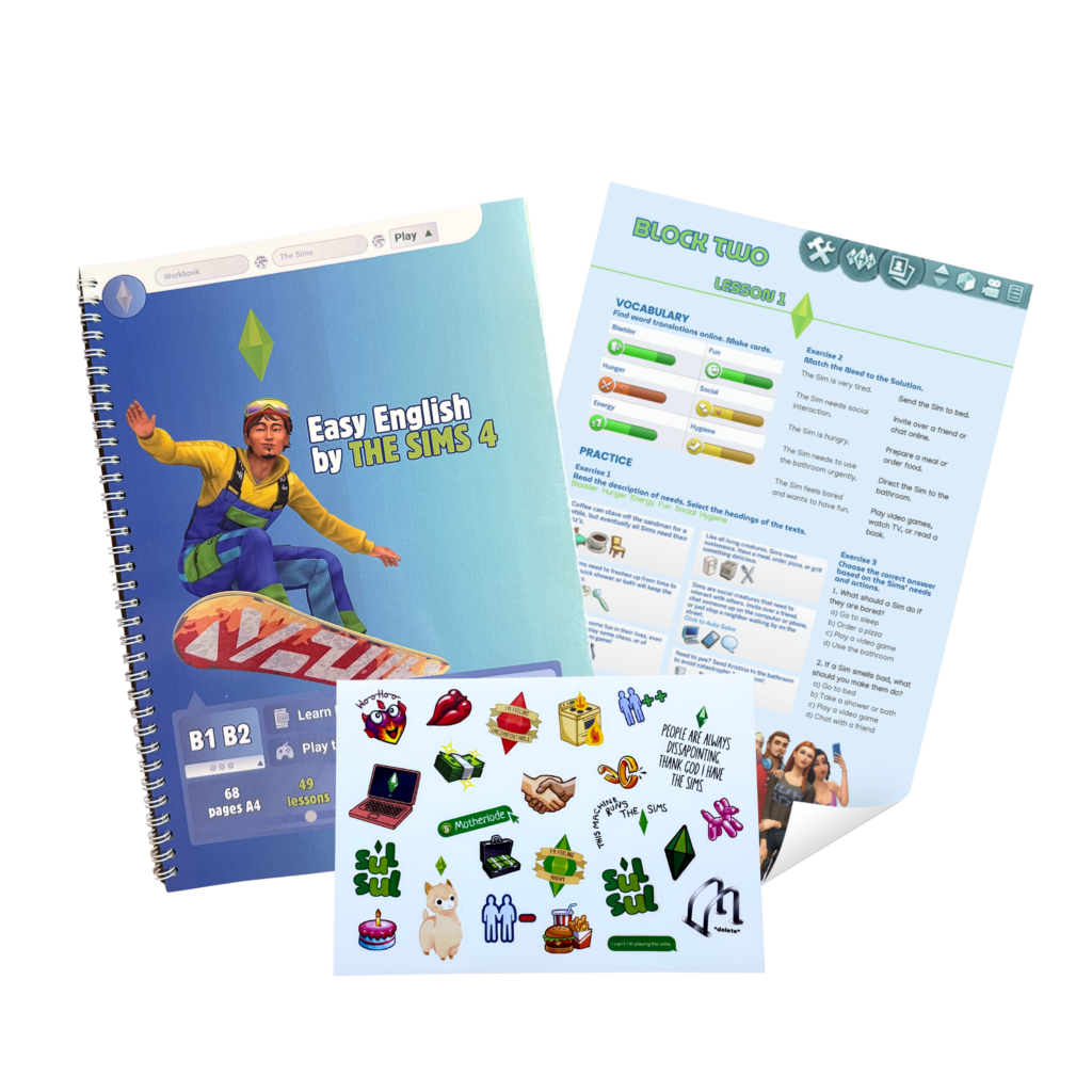 THE SIMS WORKBOOK частина 2
