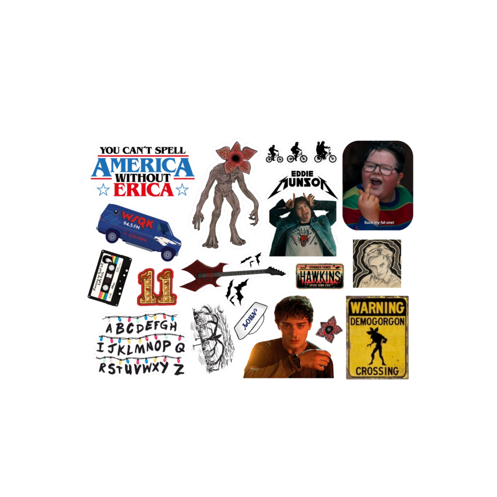 СТІКЕРПАК STRANGER THINGS