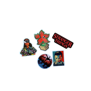 5 ШТ СТІКЕРІВ STRANGER THINGS