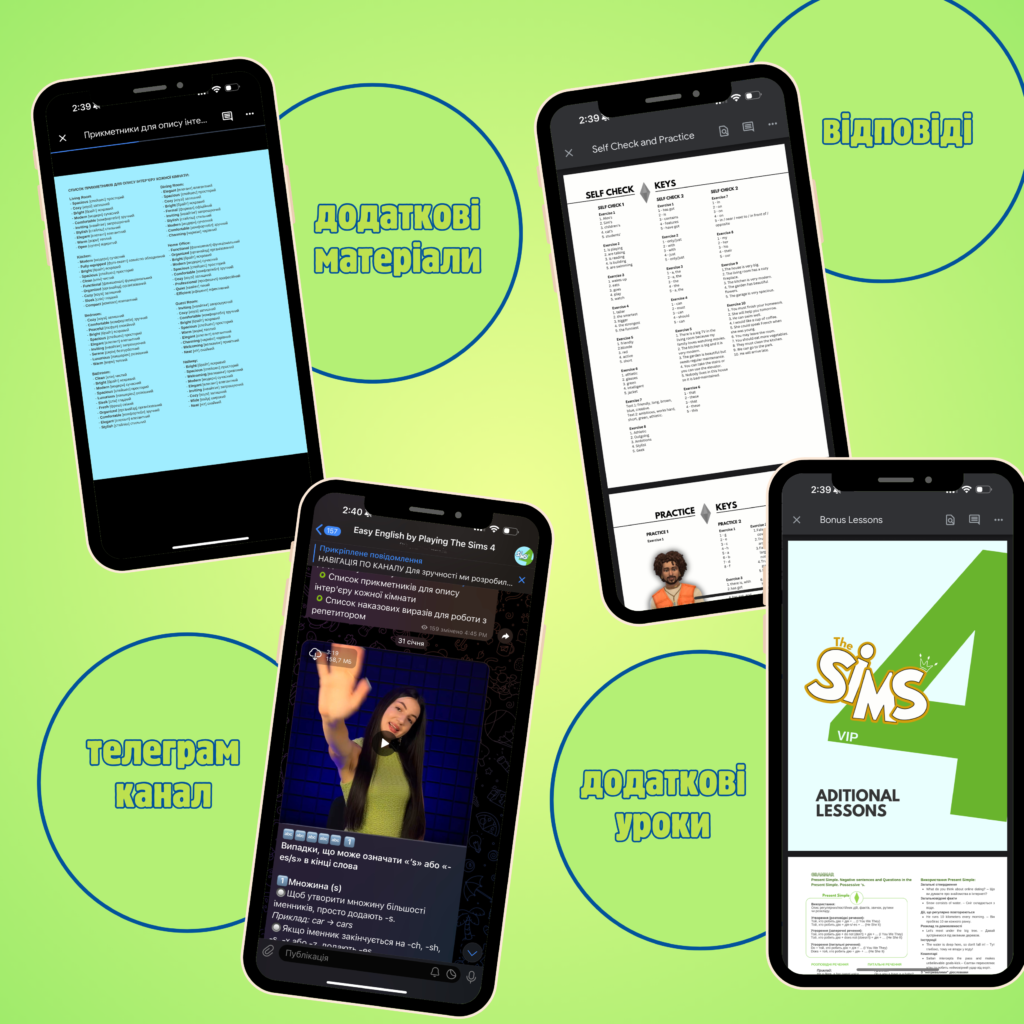 THE SIMS WORKBOOK частина 1